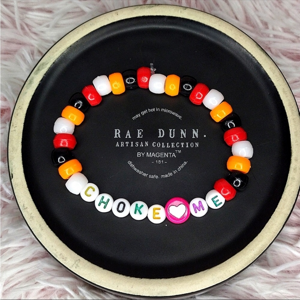 CHOKE ME KANDI BRACELET